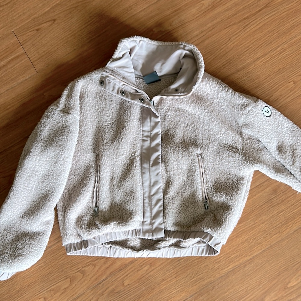 Vuori Cozy Sherpa Jacket dusty pink, size S